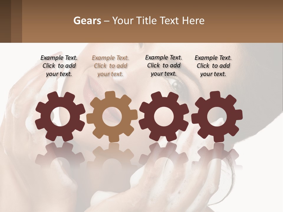 White Heat System PowerPoint Template