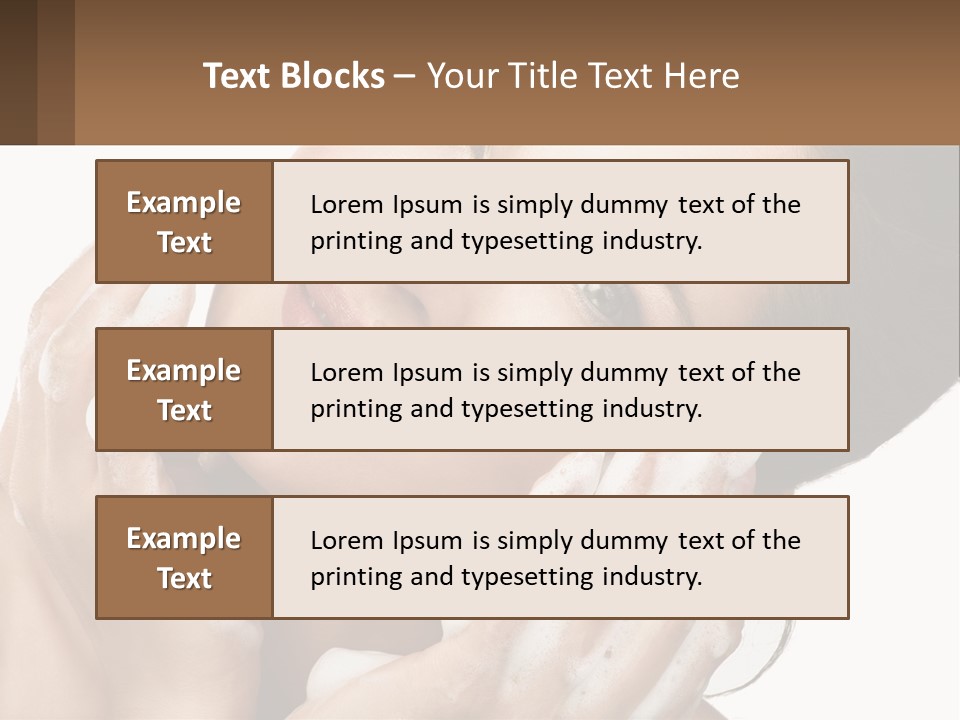 White Heat System PowerPoint Template