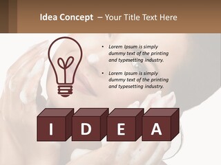 White Heat System PowerPoint Template