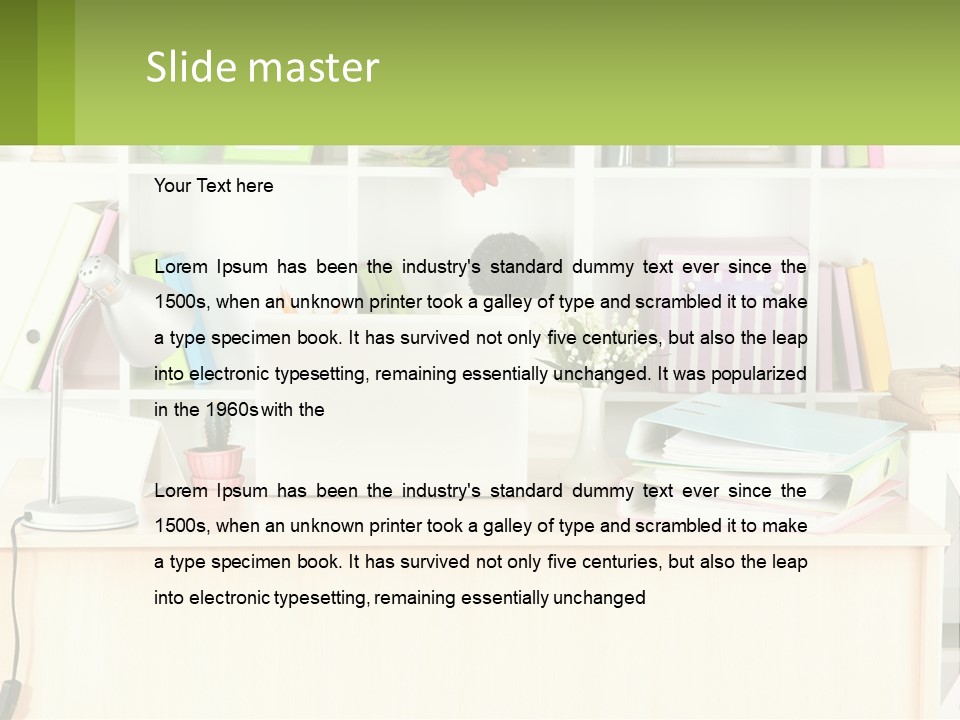 Conditioner System Technology PowerPoint Template