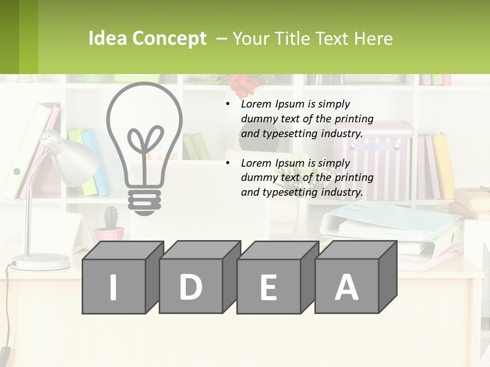 Conditioner System Technology PowerPoint Template