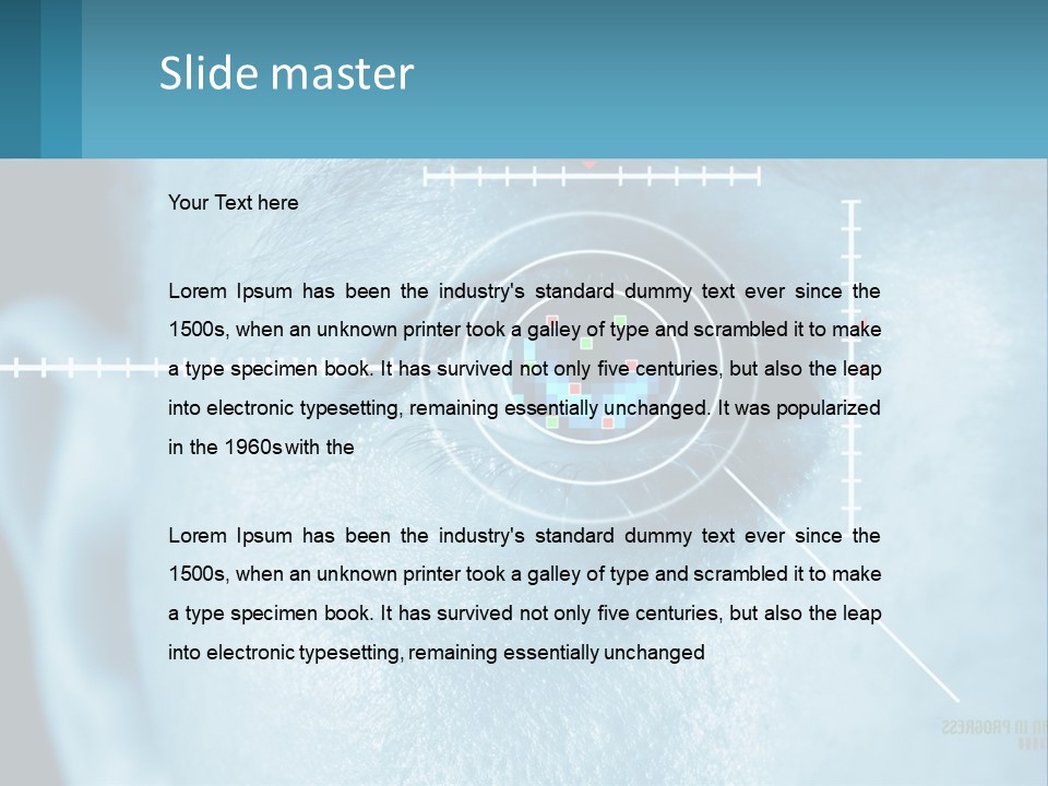 Equipment Cold Remote PowerPoint Template