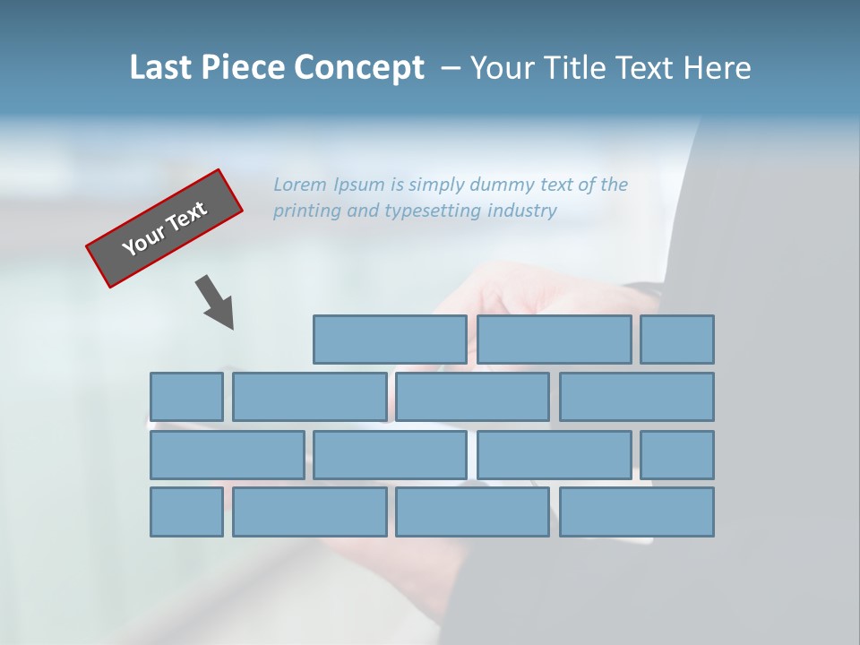 Condition White Part PowerPoint Template