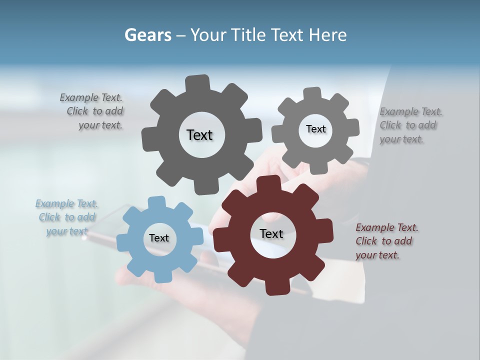 Condition White Part PowerPoint Template