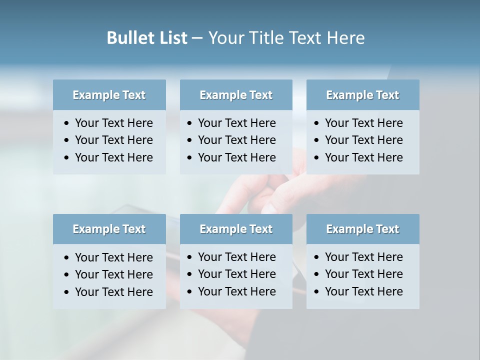 Condition White Part PowerPoint Template