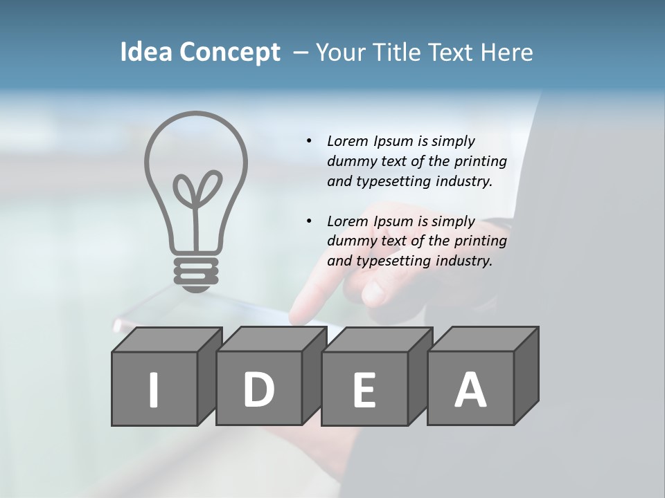 Condition White Part PowerPoint Template