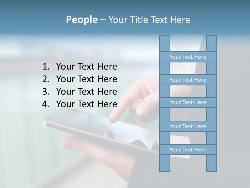 Condition White Part PowerPoint Template