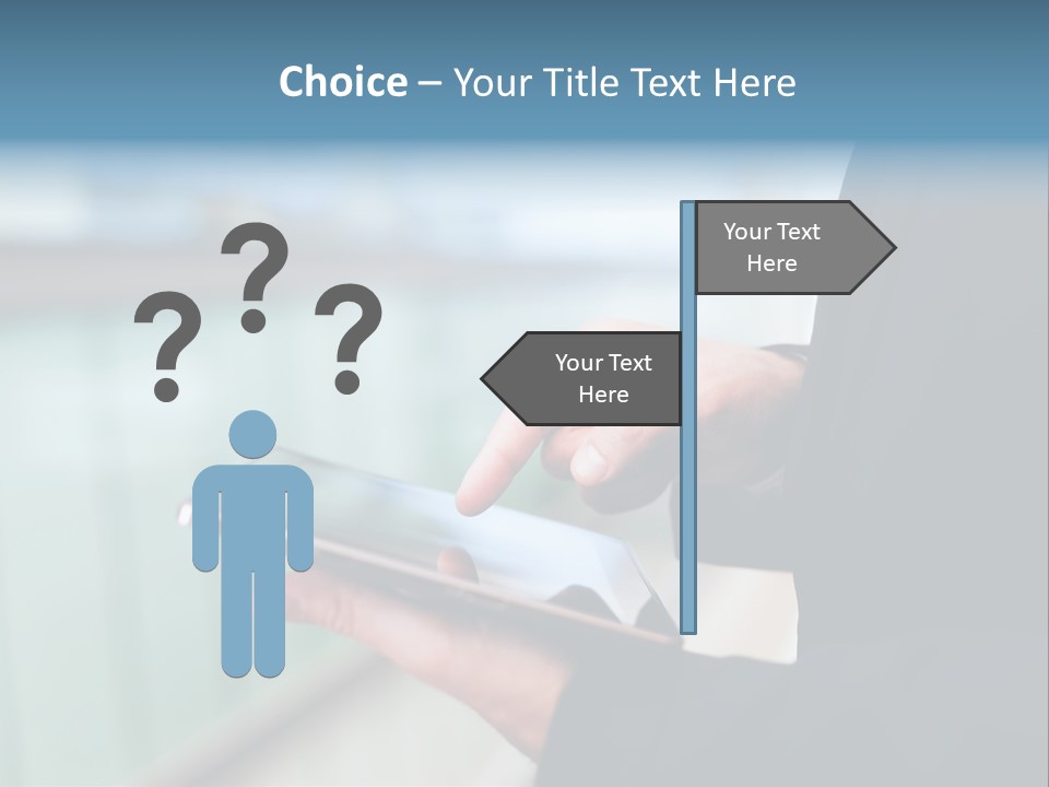Condition White Part PowerPoint Template