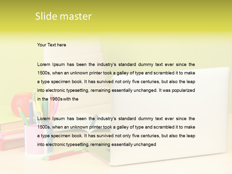 Cooling White Energy PowerPoint Template