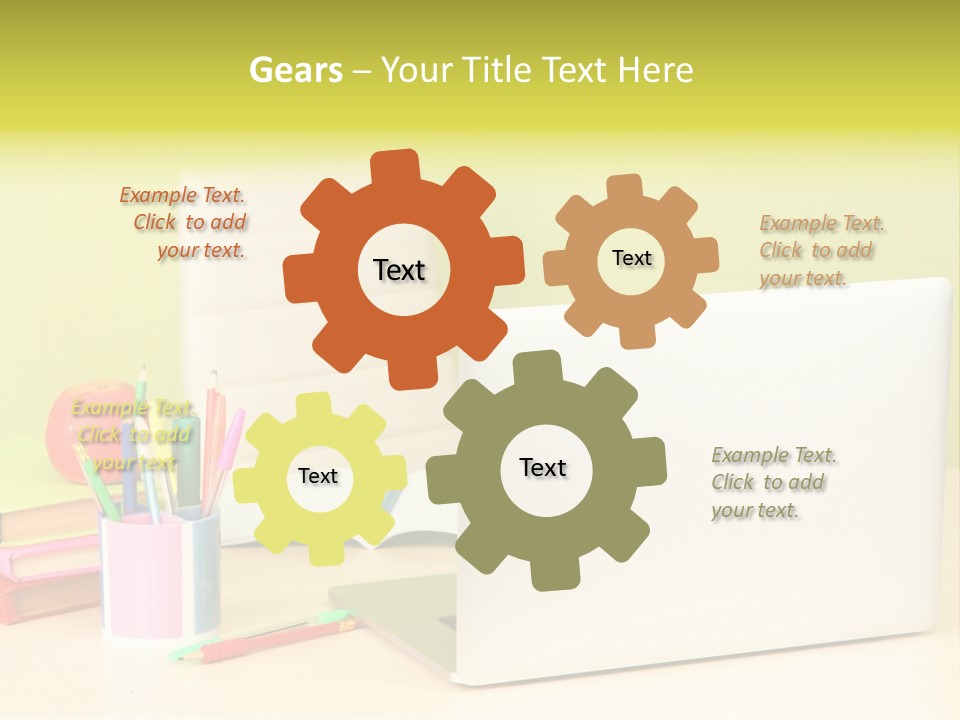 Cooling White Energy PowerPoint Template