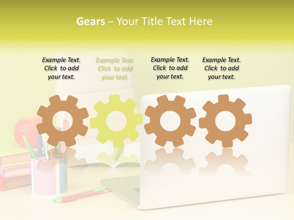 Cooling White Energy PowerPoint Template