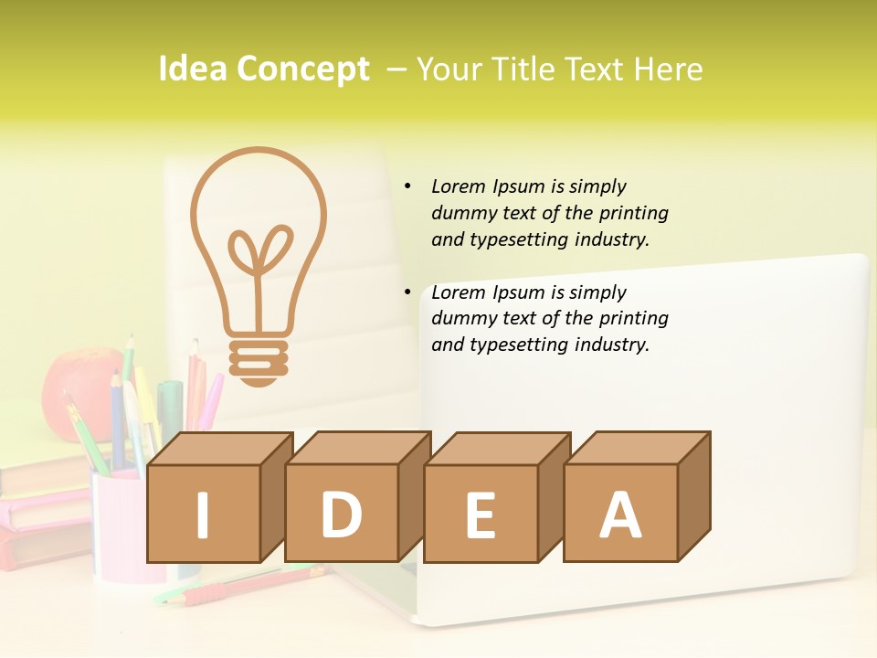 Cooling White Energy PowerPoint Template