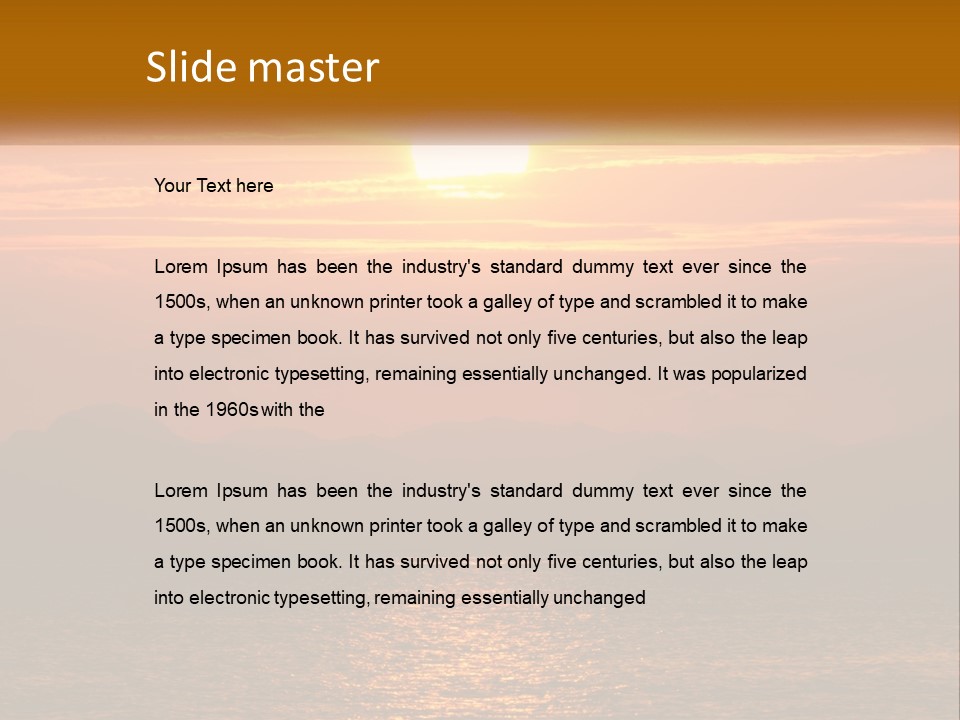 Industry Technology Conditioner PowerPoint Template