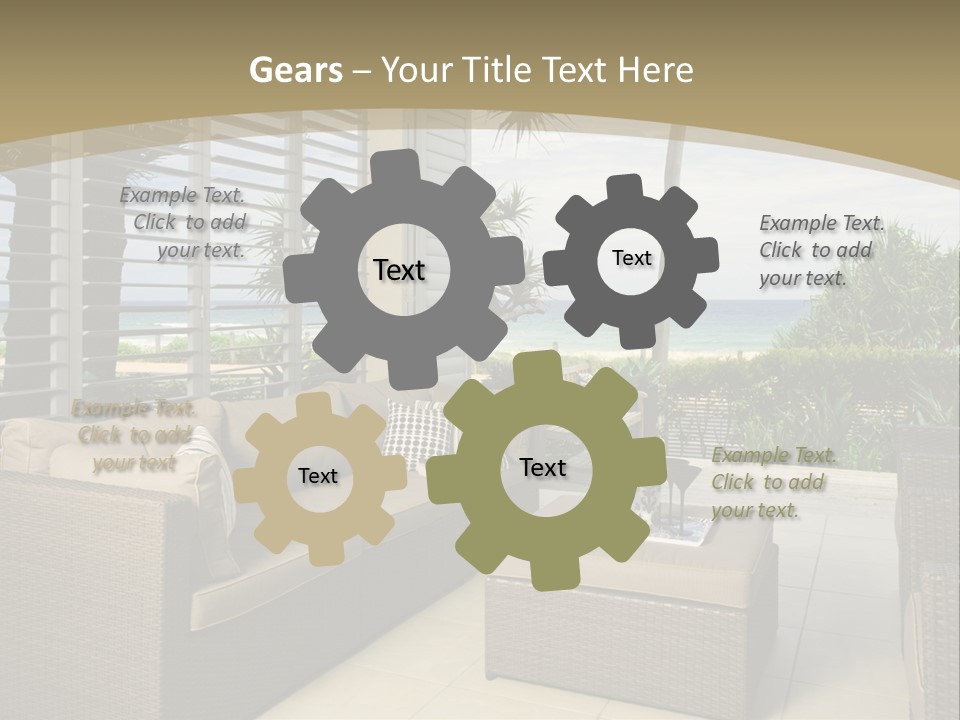 Electricity Electric Conditioner PowerPoint Template