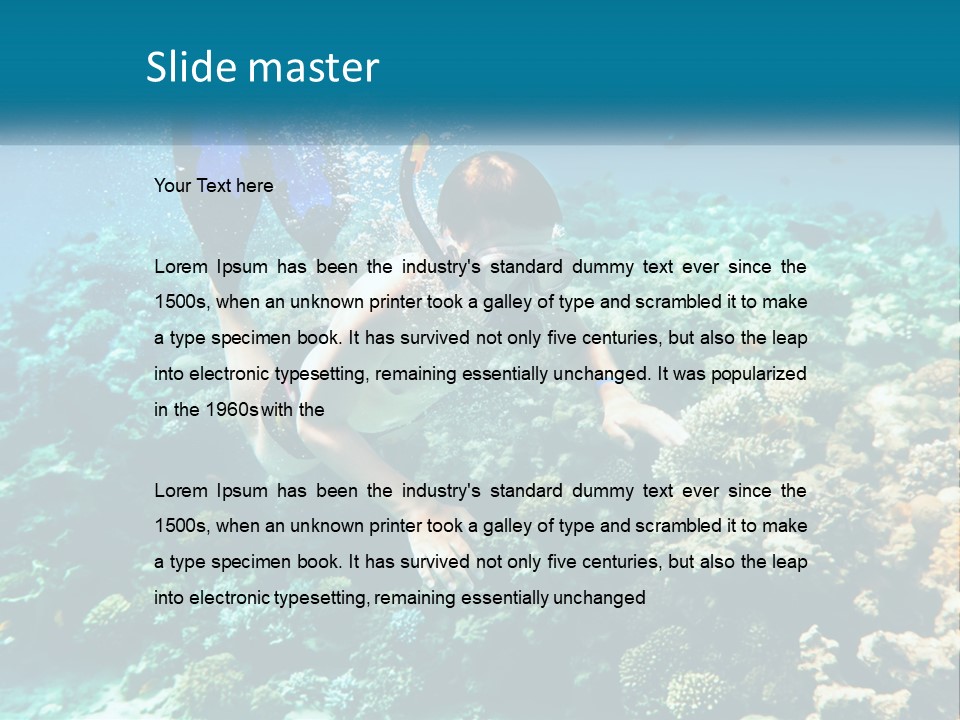 Electric White House PowerPoint Template