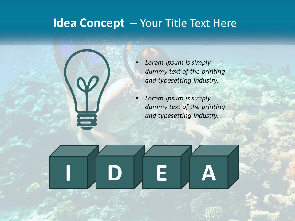 Electric White House PowerPoint Template