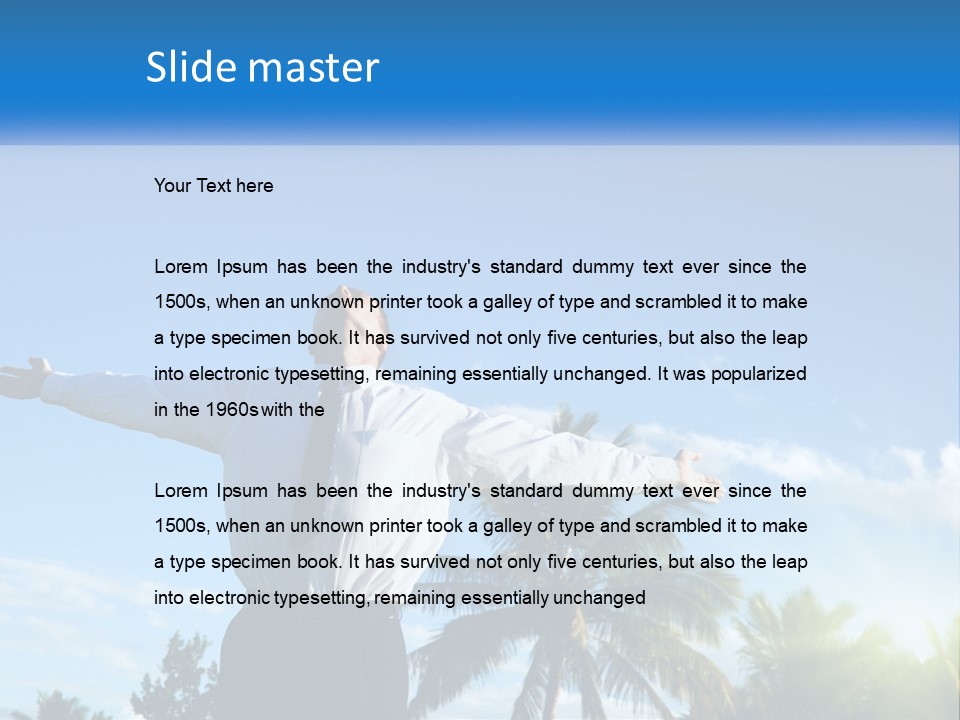 Heat System White PowerPoint Template
