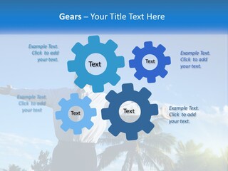 Heat System White PowerPoint Template