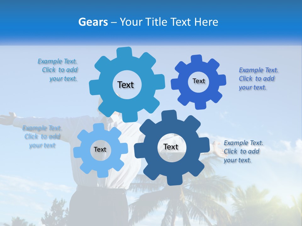 Heat System White PowerPoint Template