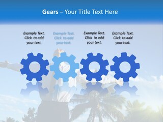 Heat System White PowerPoint Template