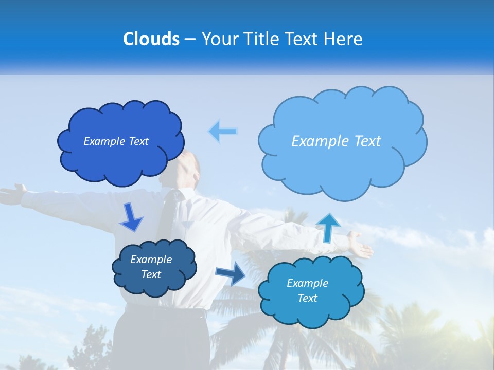 Heat System White PowerPoint Template