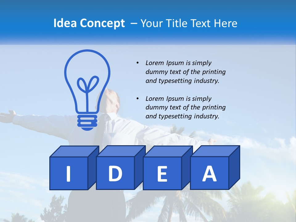 Heat System White PowerPoint Template