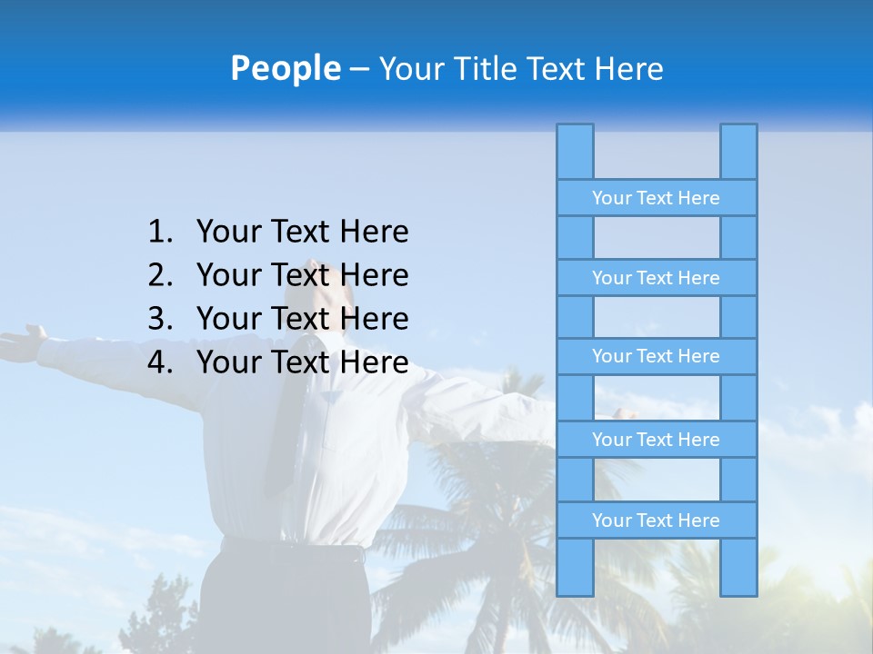 Heat System White PowerPoint Template