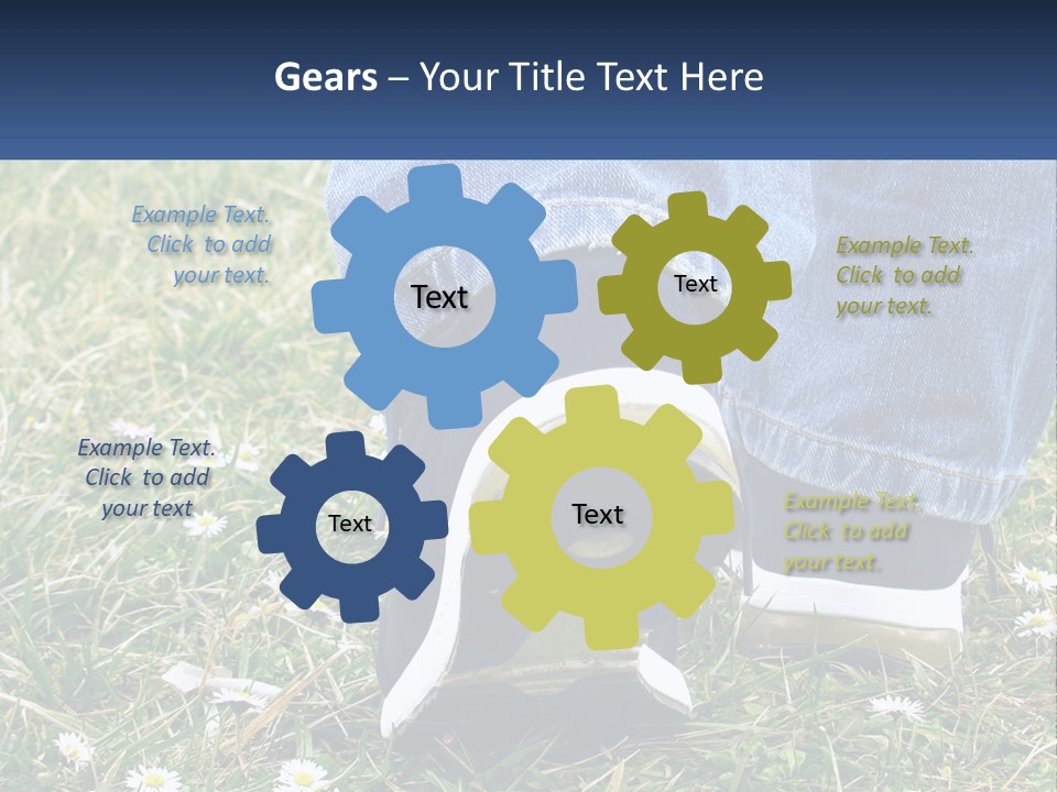 Air Equipment White PowerPoint Template