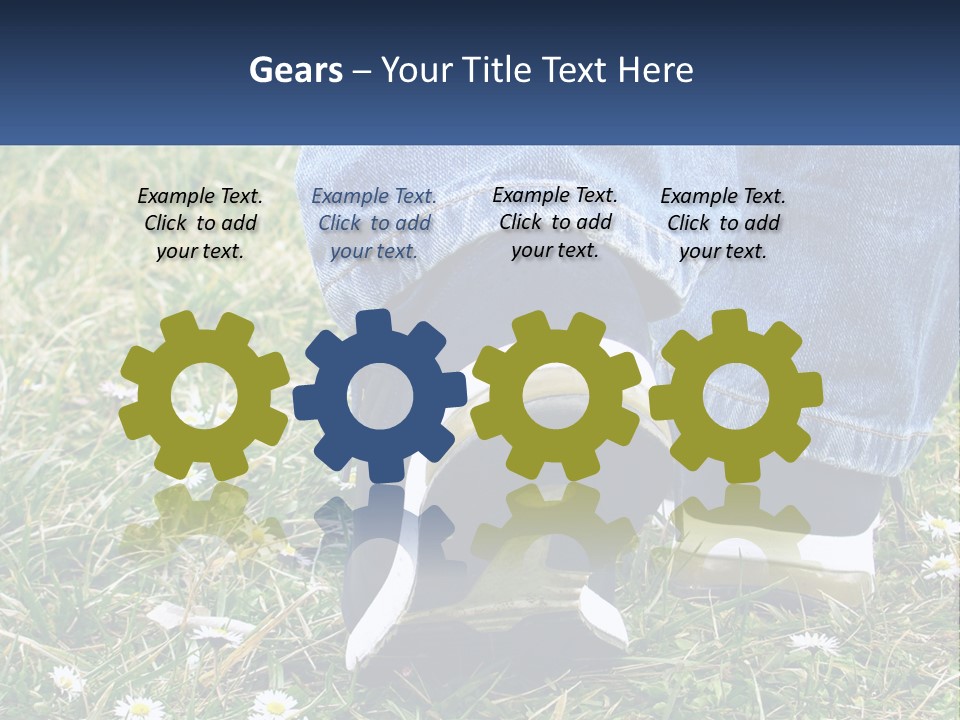 Air Equipment White PowerPoint Template