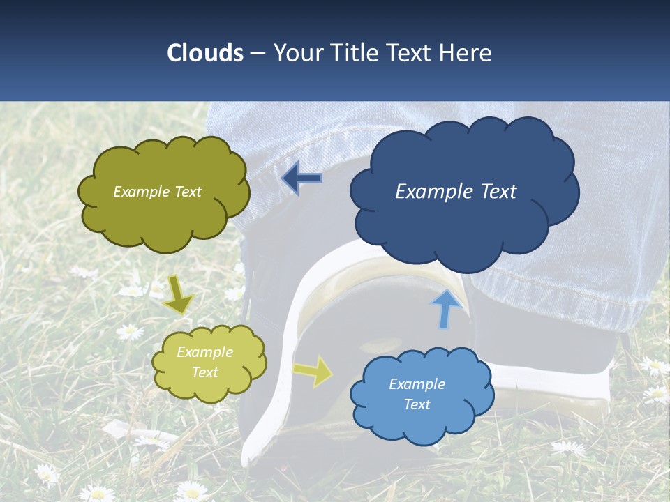 Air Equipment White PowerPoint Template
