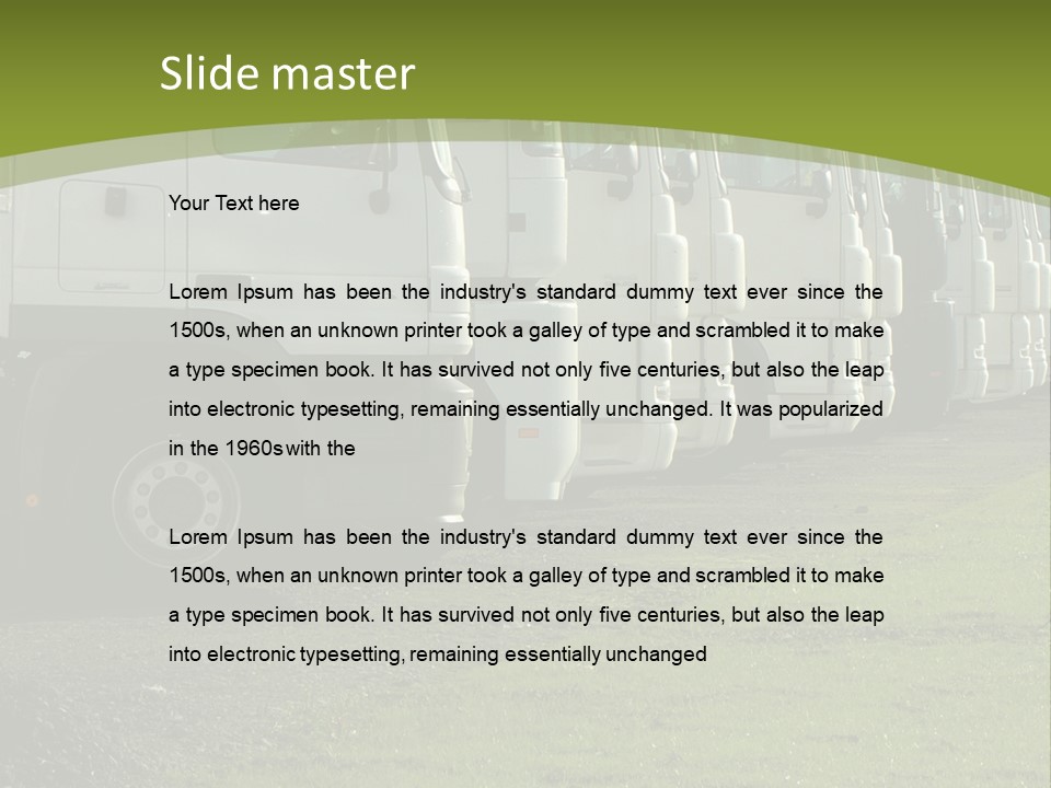 System Climate Ventilation PowerPoint Template
