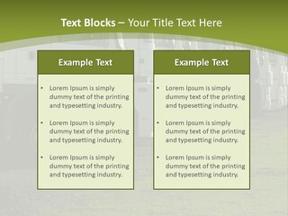 System Climate Ventilation PowerPoint Template