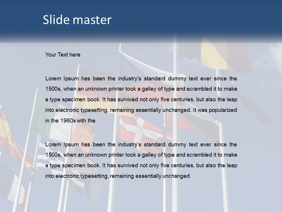 System Ventilation House PowerPoint Template