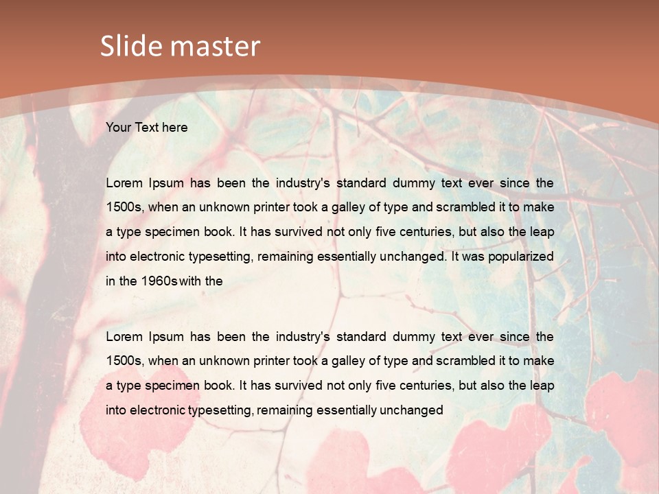 White Energy Remote PowerPoint Template