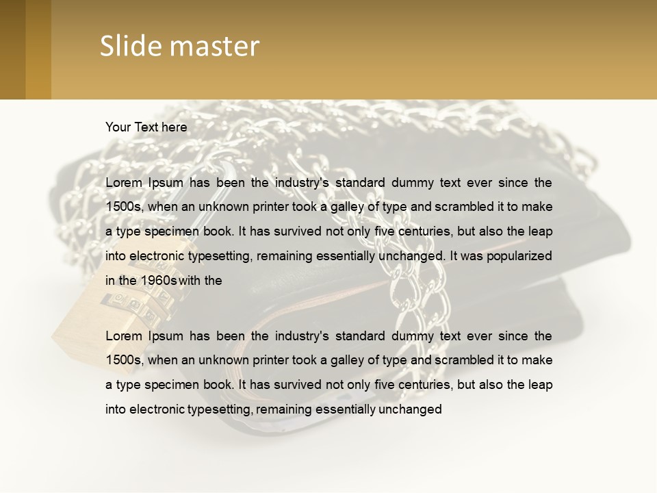 House Supply Power PowerPoint Template