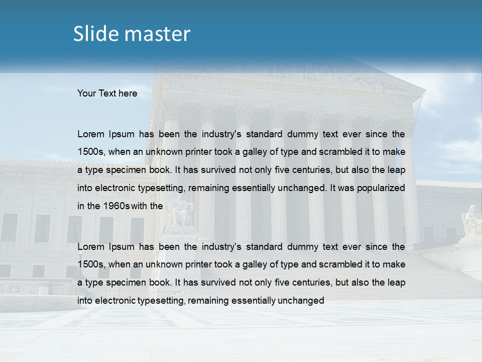 Power Ventilation Cold PowerPoint Template