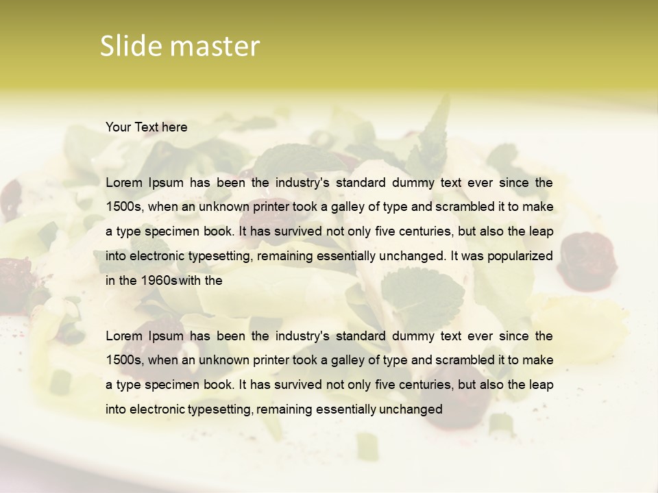 White Electric Conditioner PowerPoint Template