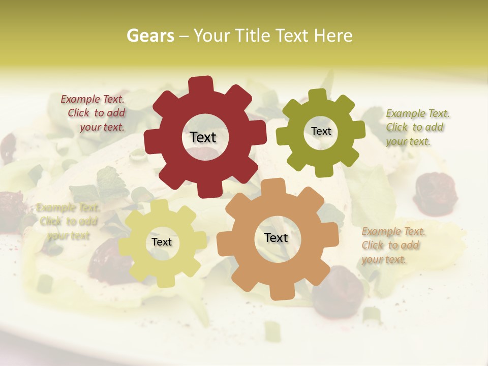 White Electric Conditioner PowerPoint Template