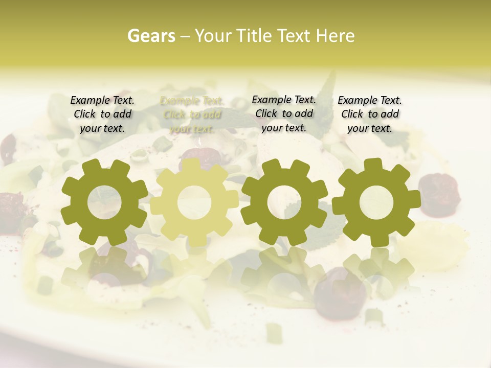 White Electric Conditioner PowerPoint Template