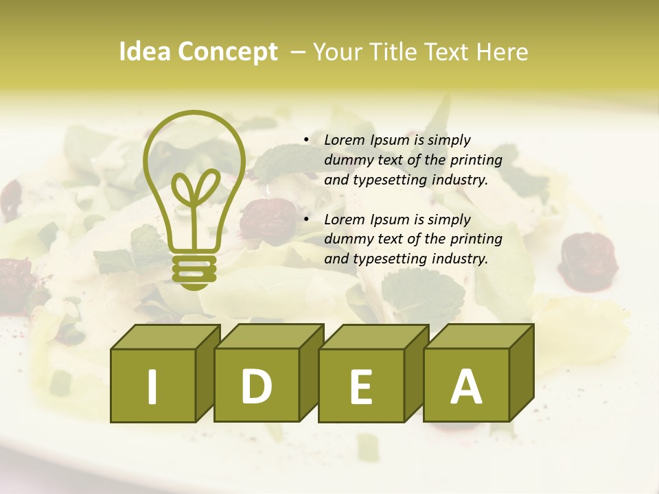 White Electric Conditioner PowerPoint Template