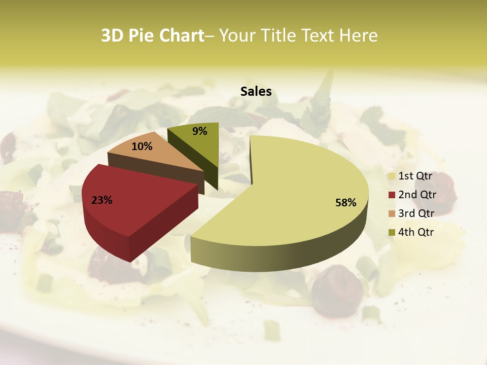 White Electric Conditioner PowerPoint Template