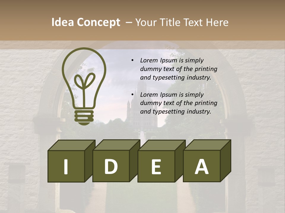 Heat Cool Climate PowerPoint Template