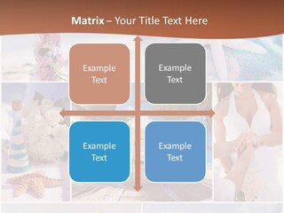 White Conditioner Part PowerPoint Template