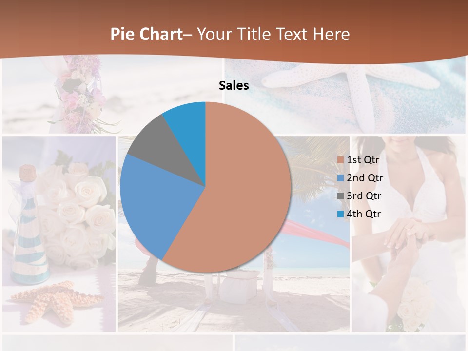 White Conditioner Part PowerPoint Template