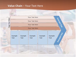 White Conditioner Part PowerPoint Template