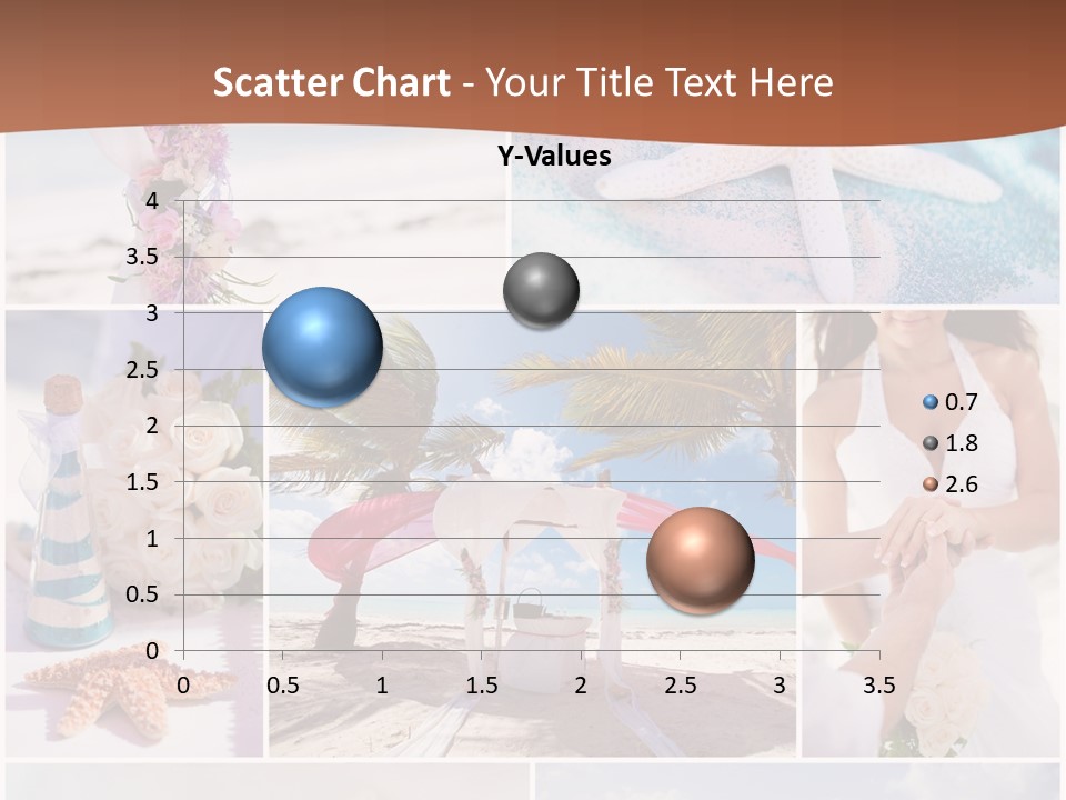 White Conditioner Part PowerPoint Template