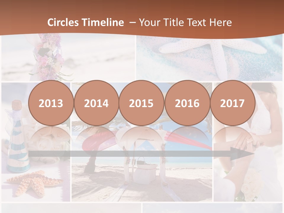 White Conditioner Part PowerPoint Template