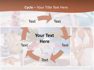 White Conditioner Part PowerPoint Template