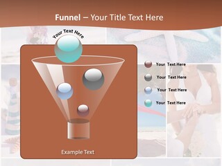 White Conditioner Part PowerPoint Template