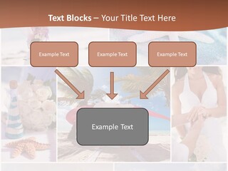 White Conditioner Part PowerPoint Template